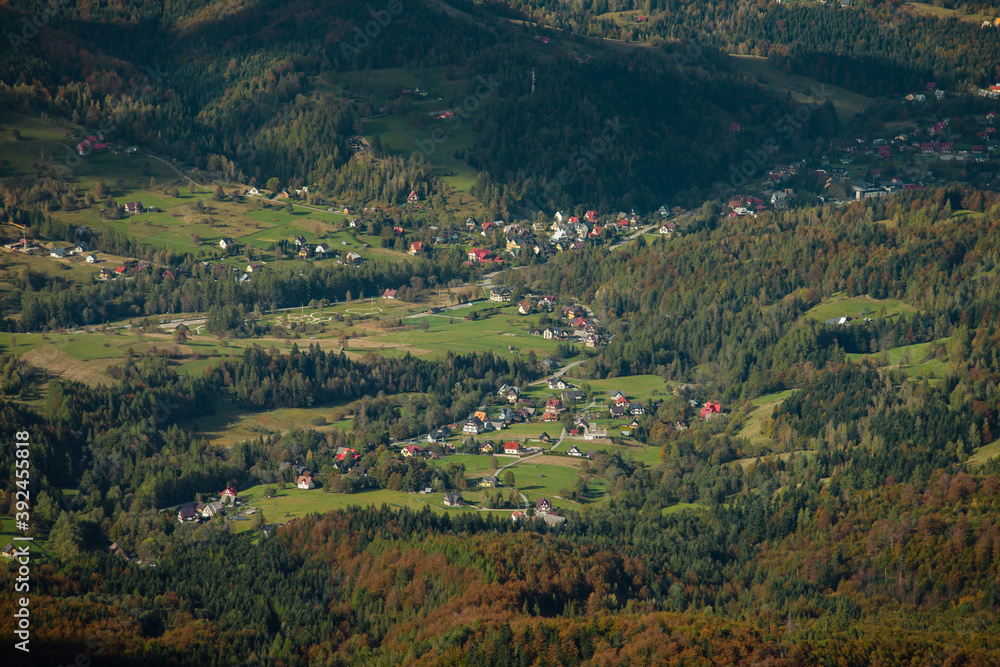 Fototapeta premium landscape in the mountains