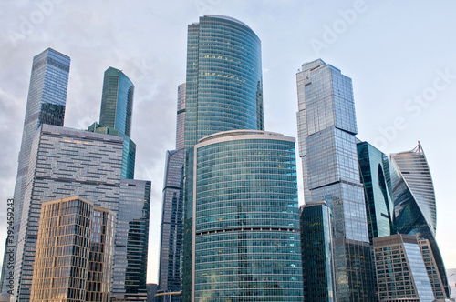 High-rise buildings of the Moscow business center Moscow City © Artem Merzlenko