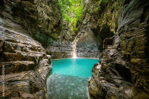 The beautiful waterfall of sumba island