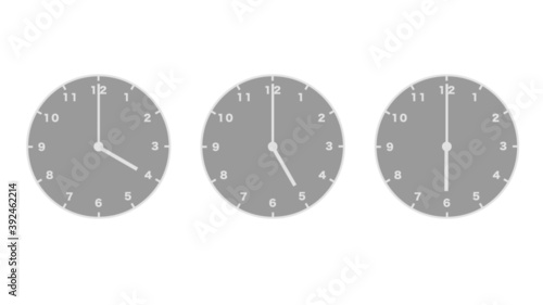時計_シンプル_グレー_4-6時
