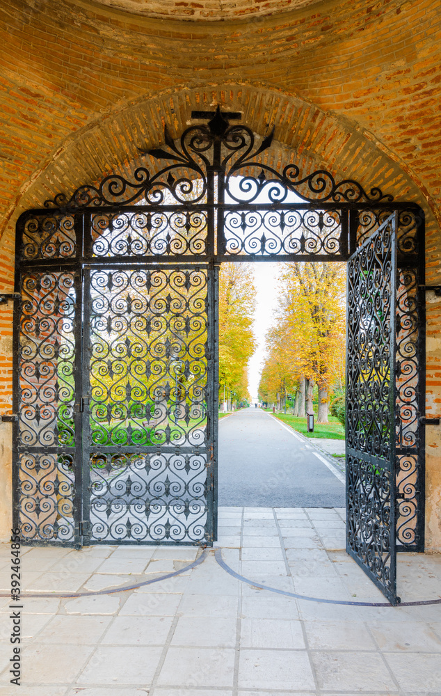 entrance to the castle