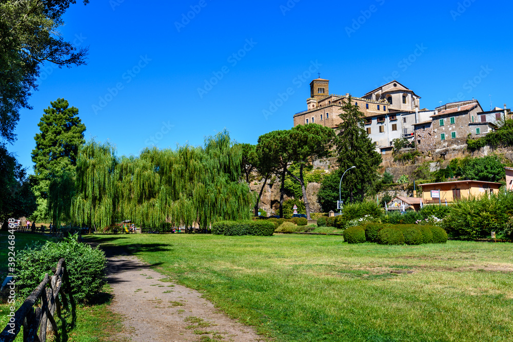 Sutri, borgo etrusco in Tuscia, Lazio, Viterbo, Italia