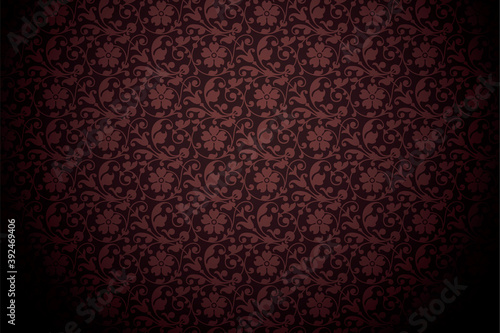 Vintage ornament. seamless pattern background.