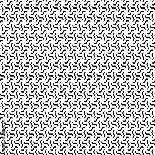 Curves. Zigzag figures. Mosaics. Broken lines background. Linear motif. Grate wallpaper. Grid backdrop. Digital paper, page fills, web design, textile print ornament. Seamless modern abstract pattern.