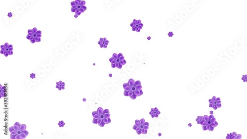 Flowers Emitter Particles Random, Particles Flowers 