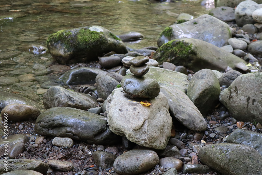 Obraz premium Stack of rocks