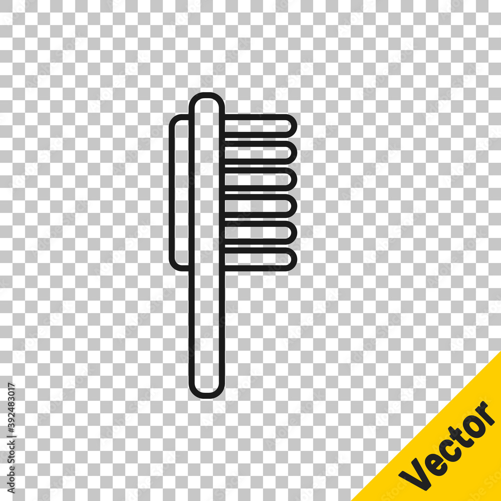 Black line Pets vial medical icon isolated on transparent background. Prescription medicine for animal. Vector.