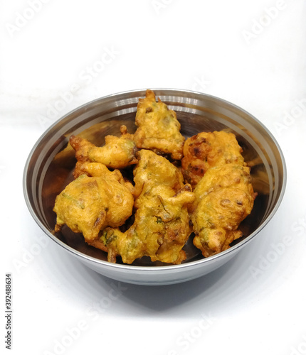 Indian popular snack for Onion pakoda
