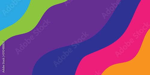 Wallpaper Mural Trendy simple fluid color gradient abstract background with dynamic wave line effect. Vector Illustration For Wallpaper, Banner, Background, Card, Book Illustration, landing page Torontodigital.ca