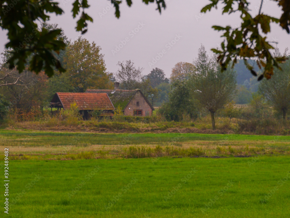 old barn in the countryside old barn in the countryside