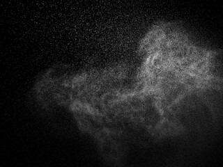 spray water drop droplet steam fog air mist liquid sprayer fluid background black aerosol pump sprinkle fresh