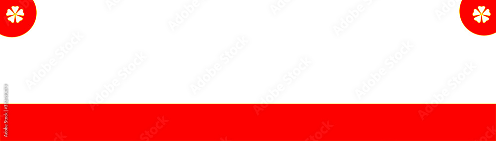 Red Text Box Buetiful White Background Business Banner Red Text Box Buetiful White Background Business Banner