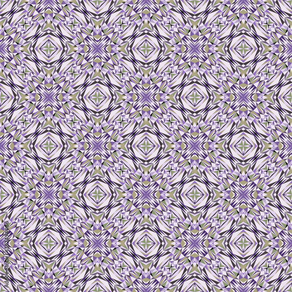 Fototapeta premium Geometric seamless pattern, abstract background, fashion print, vector texture for textile, fabric, wallpaper, wrapping paper.