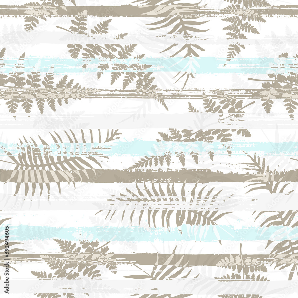 Exotic new zealand fern frond and bracken grass Exotic new zealand fern frond and bracken grass