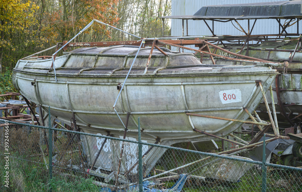 Fiberglass boat mold Stock Photo Adobe Stock