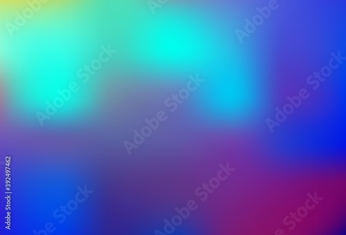 Light Multicolor vector blurred shine abstract texture.