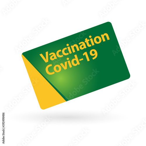 Picto carte assurance maladie - Covid-19 / vaccination