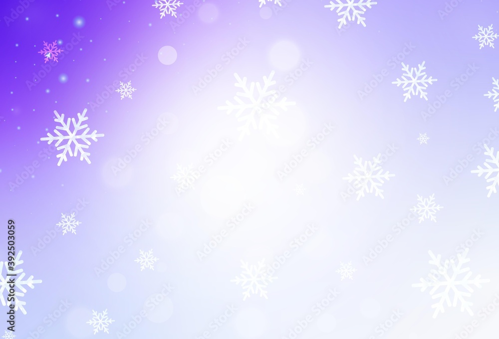 Light Purple vector layout in New Year style. Light Purple vector layout in New Year style.