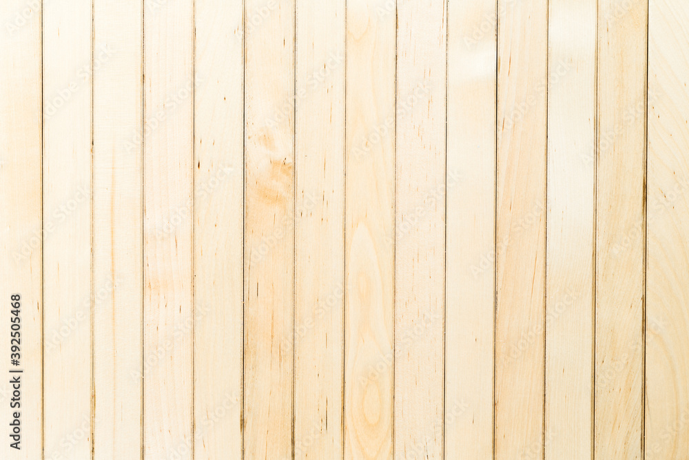 Fototapeta premium vertical textured wooden planks background. Pattern. Light wood