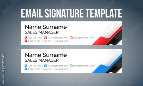 Modern Email Signature Template