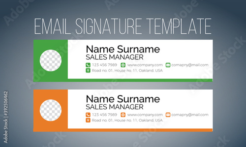 Professional Email Template, Email Sign, Email Template Design