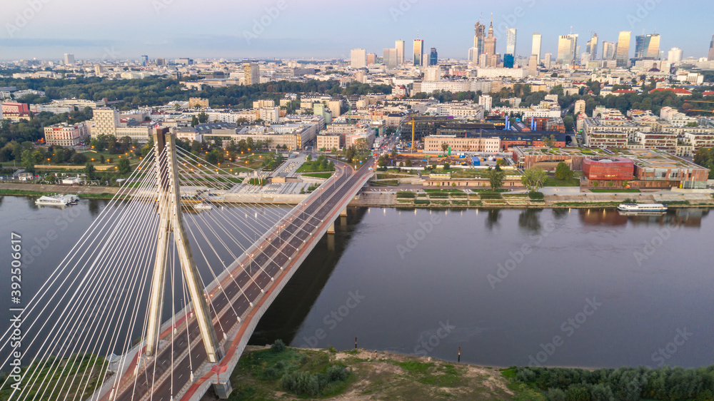 Fototapeta premium Warsaw Bridge