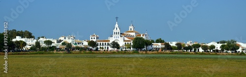 Obraz w ramie Panorámica de El Rocío, Huelva