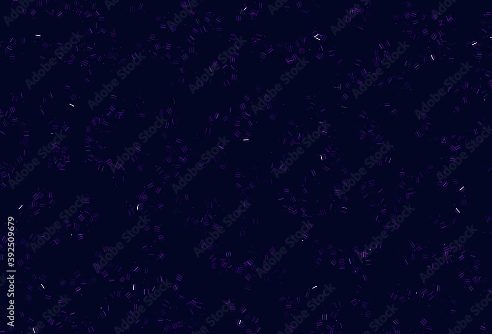 Fototapeta premium Light Purple, Pink vector texture with colored lines, dots.