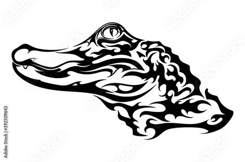 aligator ancient old reptile creature