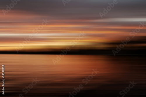 abstracted digital colorful illustration  motion blur effect  