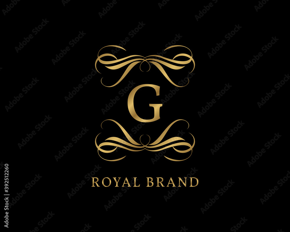 Fototapeta premium graceful letter G
