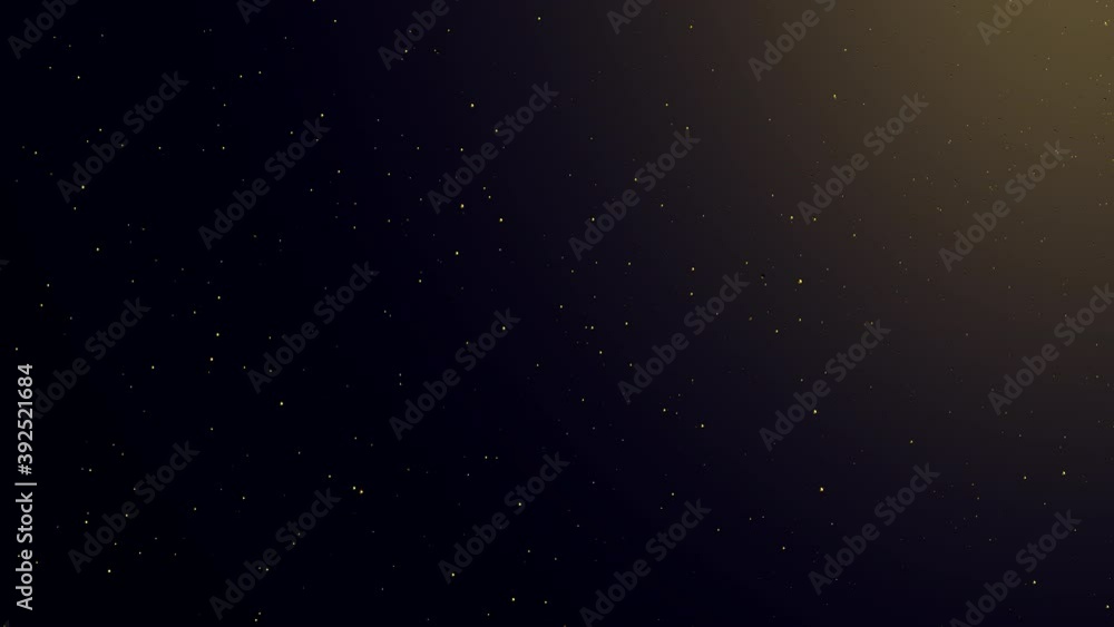 Shimmering glittering particles for With Bokeh. 3d motion background shining and flashing gold particles.
New year and Christmas background. 4K video animation background
Shimmering glittering particles for With Bokeh. 3d motion background shining and flashing gold particles.
New year and Christmas background. 4K video animation background