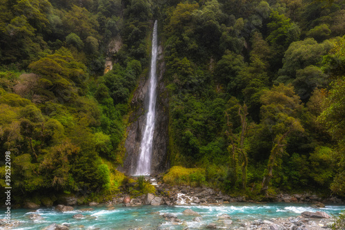 Thunder Creek Falls, Wanaka, New Zealand