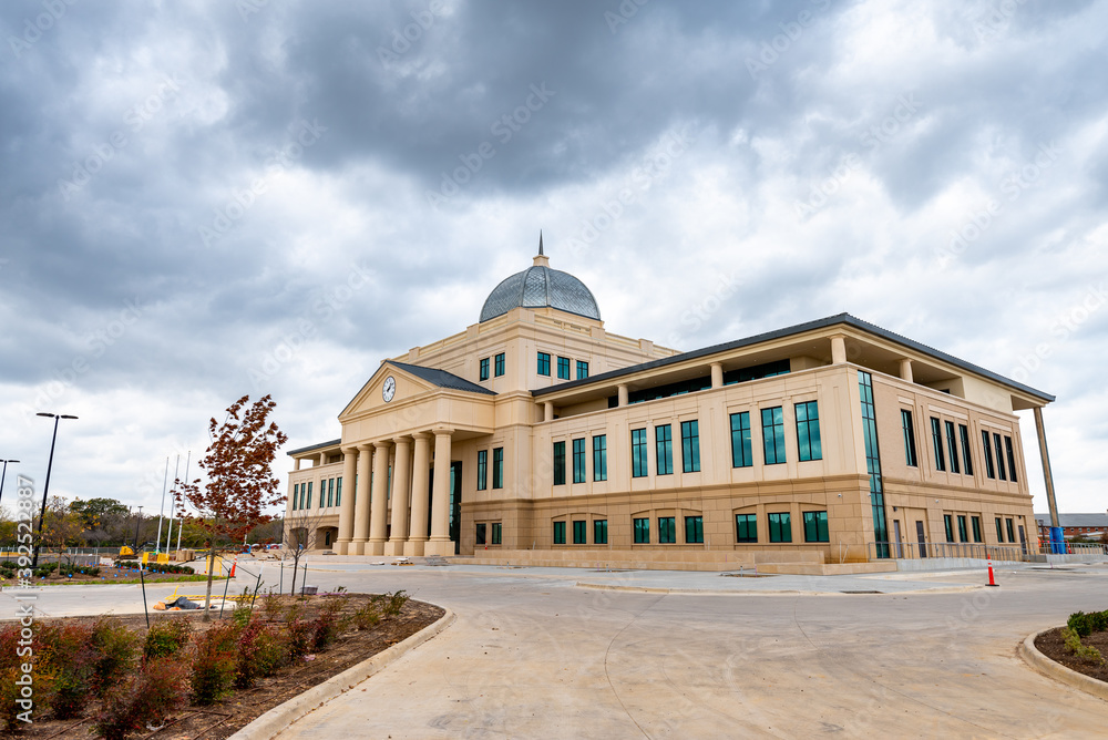 New Denton County Texas Courthouse Under Construction