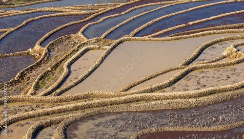 Rice terraces in Yuanyang County. Yunnan Province. China.