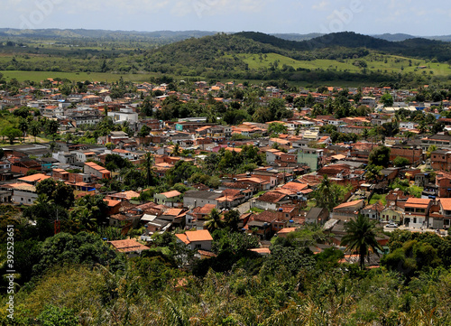 mata de sao joao, bahia / brazil - september 29, 2020: aerial view of the city of Mata de Sao Joao.   photo