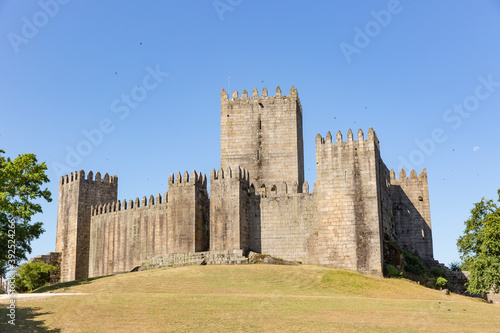 the medieval castle of Guimarães city, District of Braga, Portugal