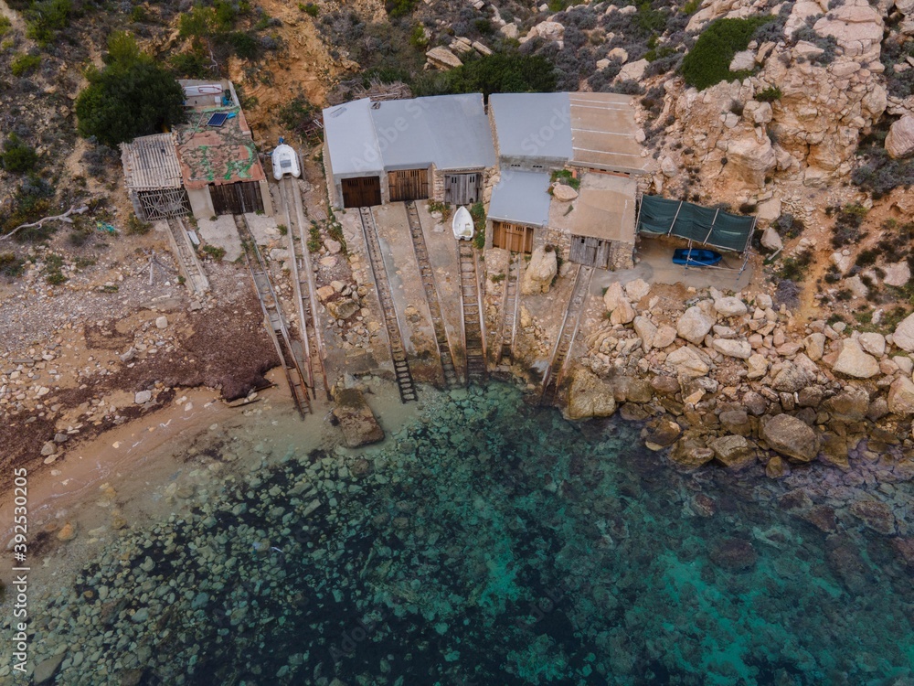 Fototapeta premium Cala den Serra Ibiza