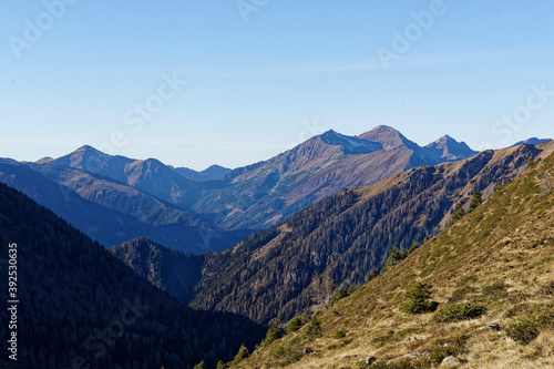 landscape in the austrian alps