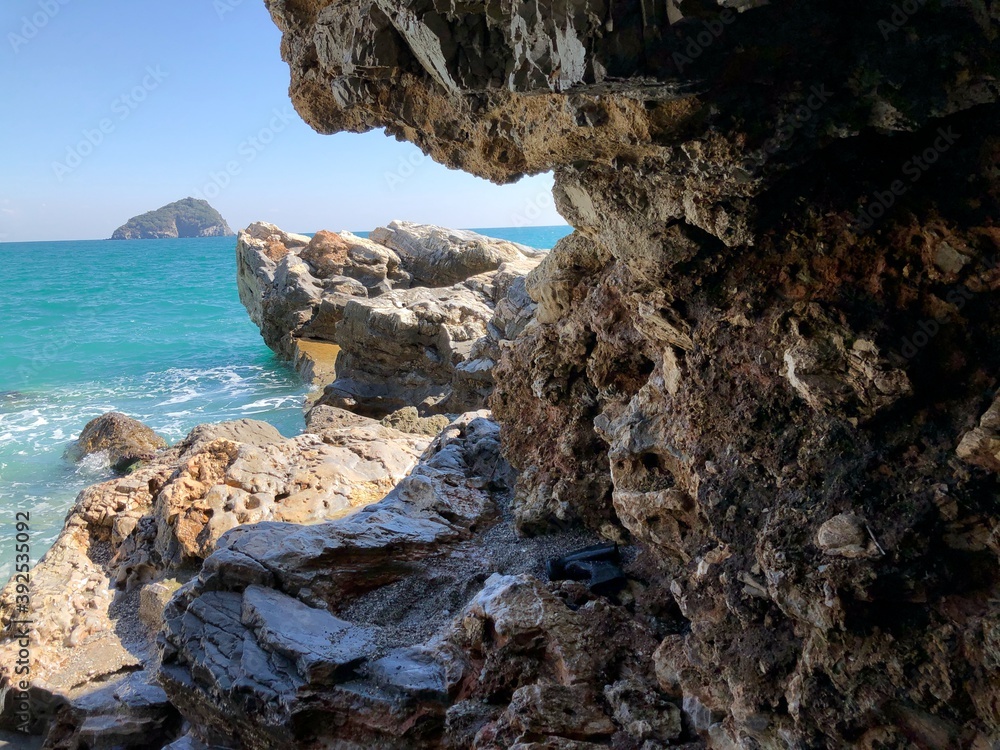 Obraz premium Isola di Bergeggi (Savona)