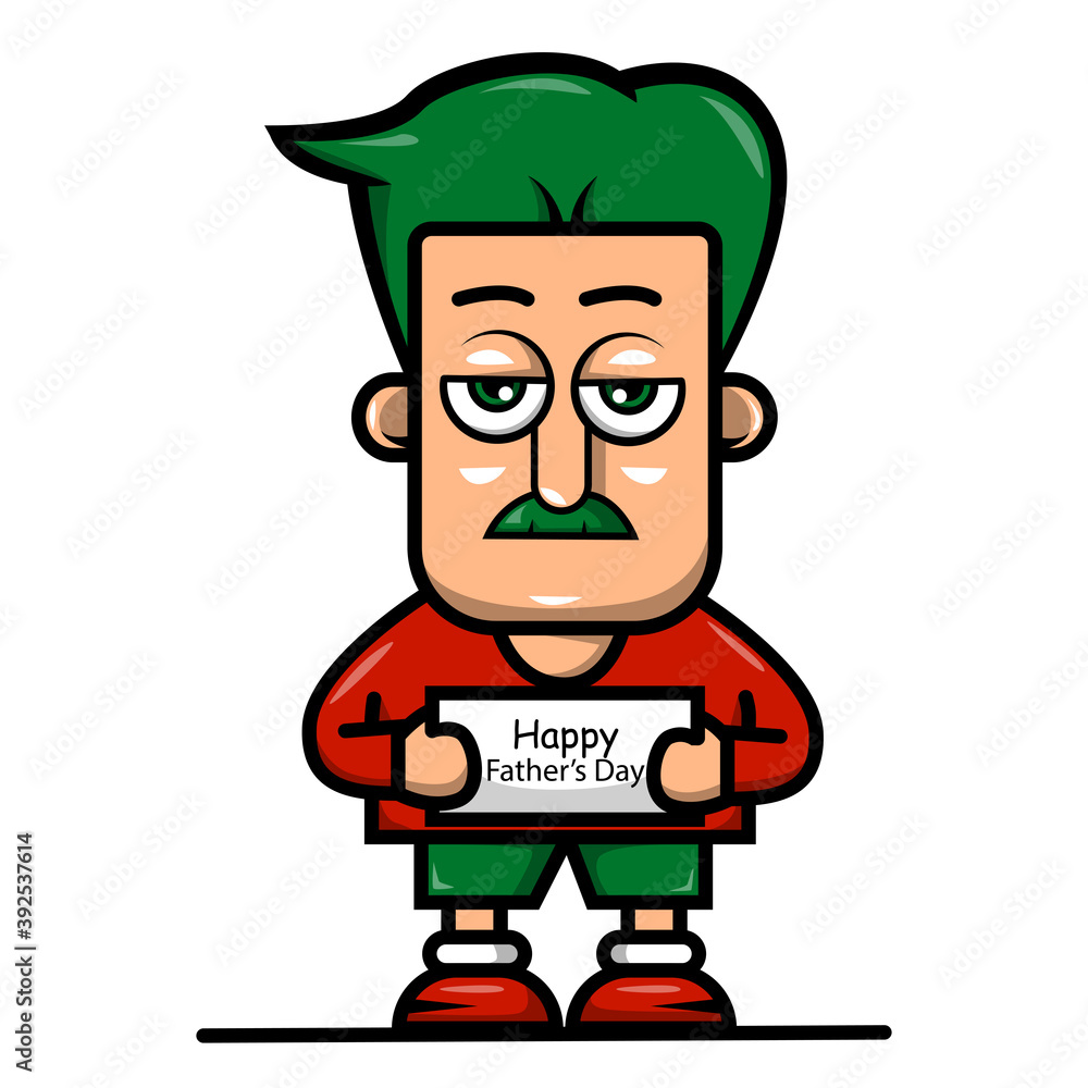 animation character of father's day animation character of father's day