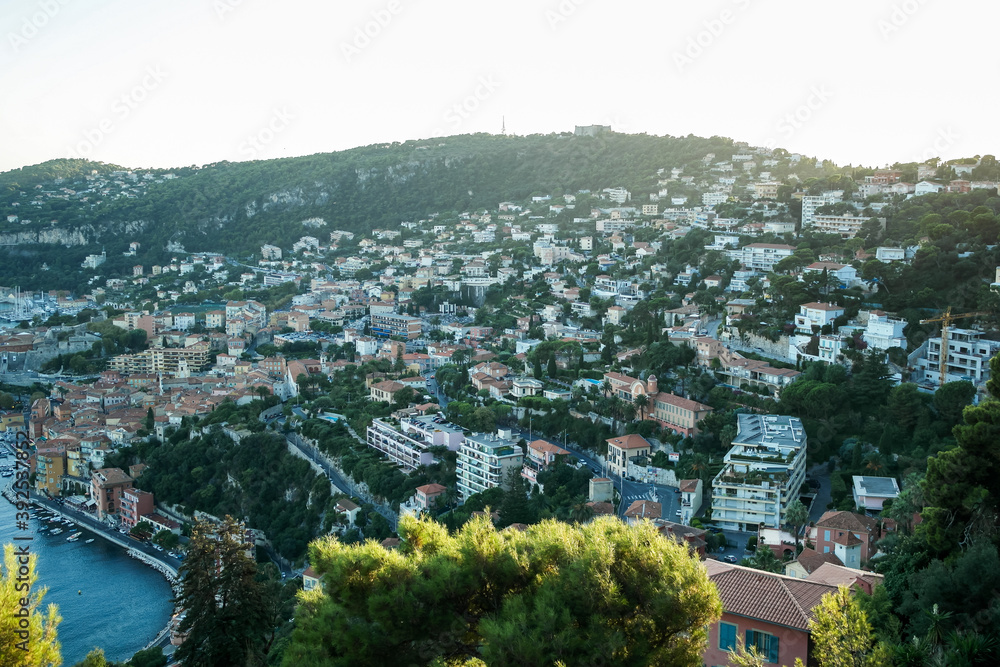 Monaco Houses on Mountain