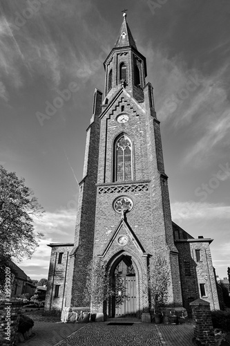 A historic, neo-Gothic Catholic church © GKor