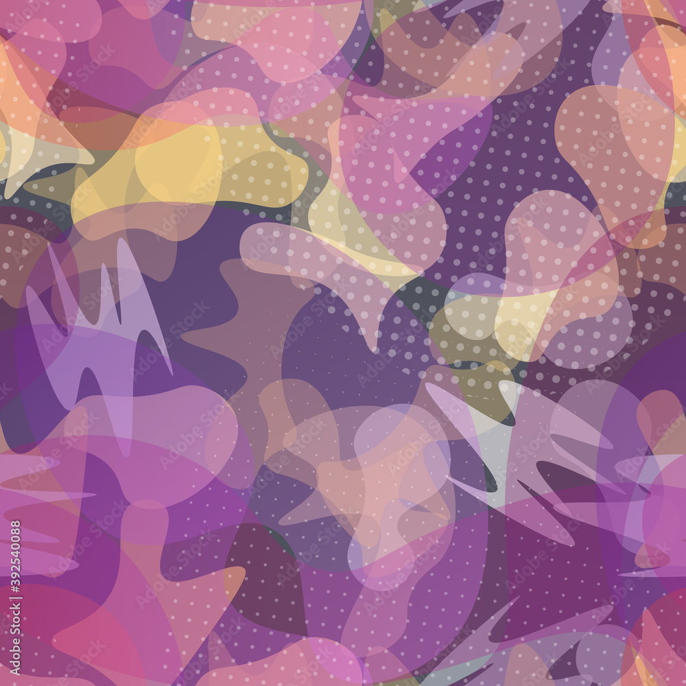 Fashion Camouflage. Modern Camouflage Seamless Fashion Camouflage. Modern Camouflage Seamless