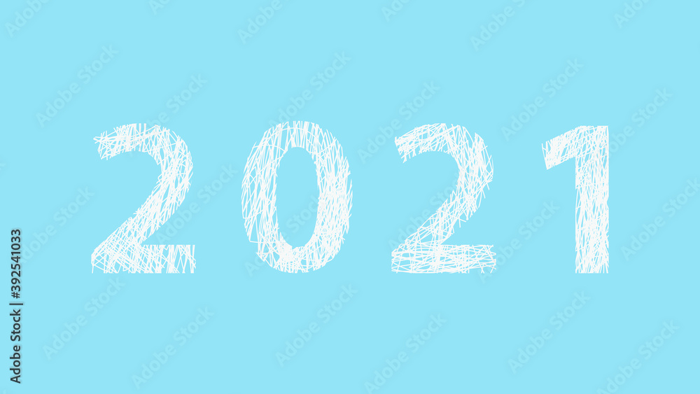 New Year 2021 poster vector design New Year 2021 poster vector design