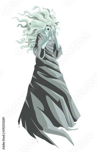 crying banshee folklore mythology ghost