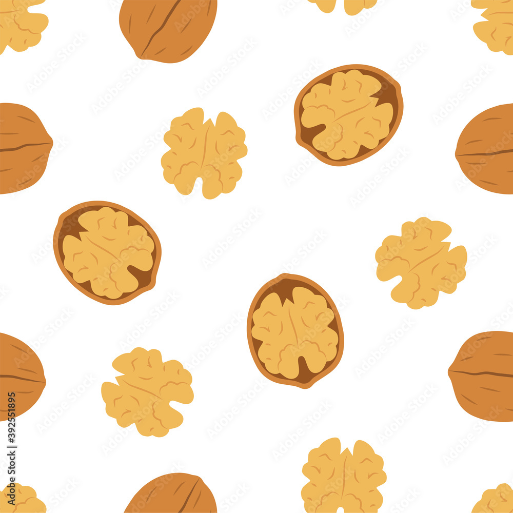 Fresh Walnut. Background with nuts. Fresh Walnut. Background with nuts.