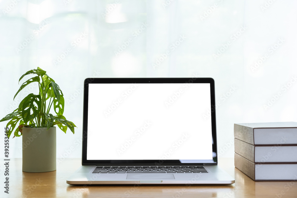 Isolated laptop computer screen with clipping path Isolated laptop computer screen with clipping path