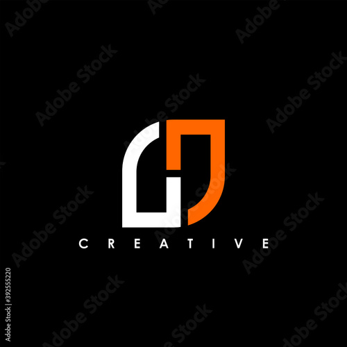 CD Letter Initial Logo Design Template Vector Illustration	
