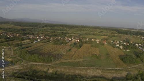 Aerial, Lake District In Romania photo